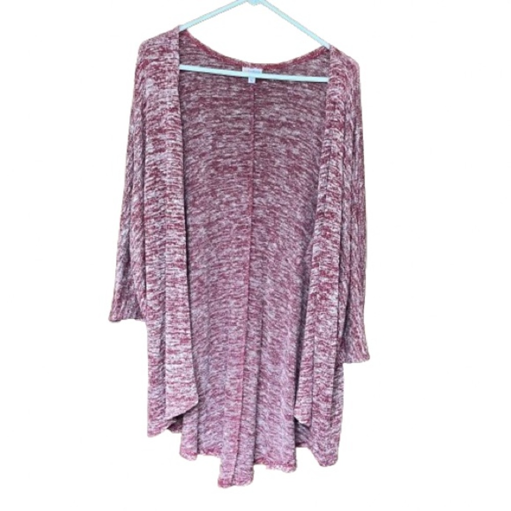 LuLaRoe Lindsay Burgundy Size Small